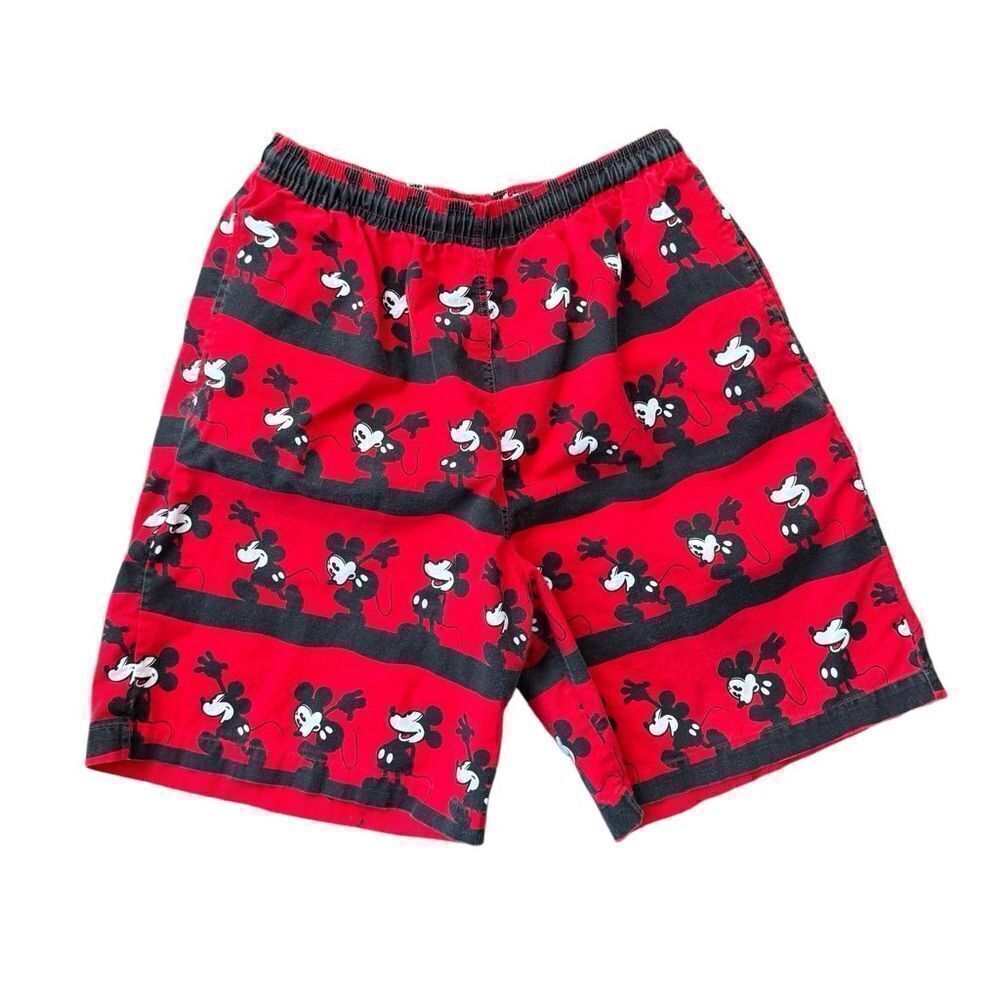 Mickey & Co. Disney Shorts Vintage Drawstring Large 1990 J.G. Hook